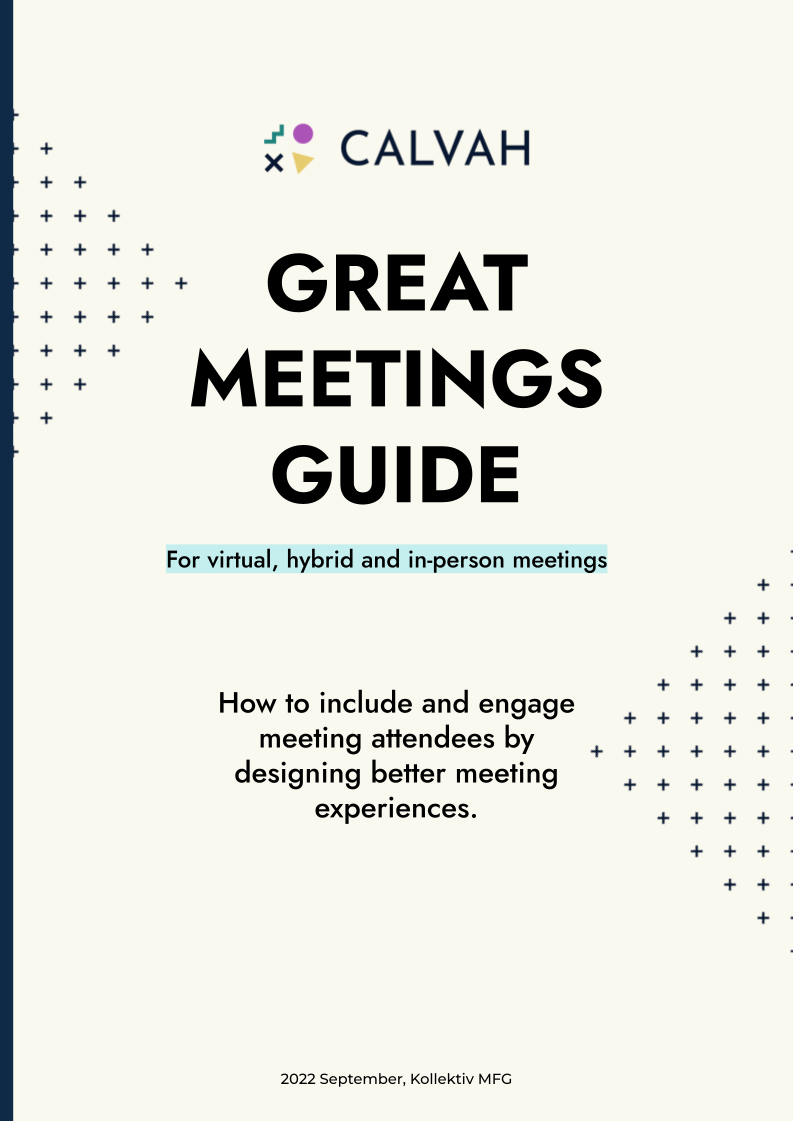 Great Meetings Guide Cover